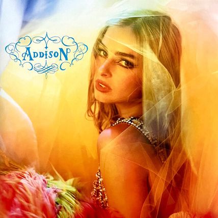 Addison Rae - Addison Translucent Blue Vinyl LTD ED NEW IN HAND MINT