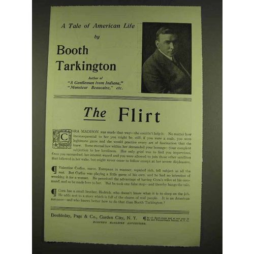 1913 A Tale of American Life Novel Ad, Booth Tarkington