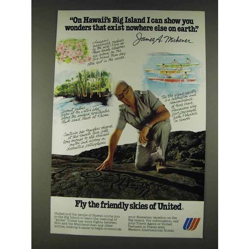 1978 United Airlines Ad - On Hawaii's Big Island