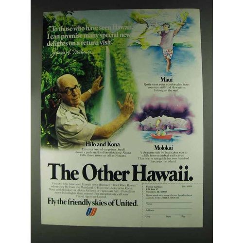 1979 United Airlines Ad - The Other Hawaii