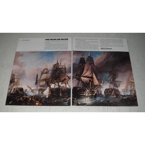 1989 Lockheed Aviation Ad - Lord Nelson and Milstar