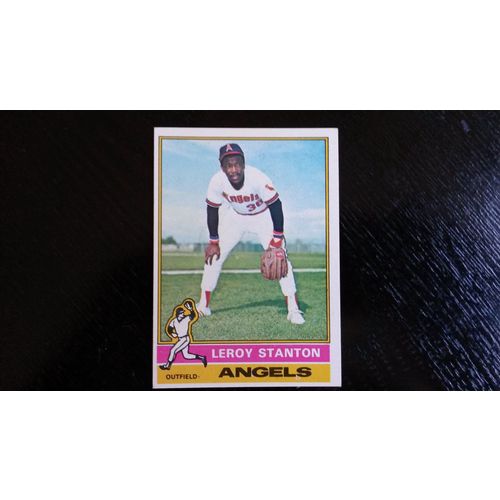 1976 Topps Card # 152 Leroy Stanton Very Good (3) California Angels