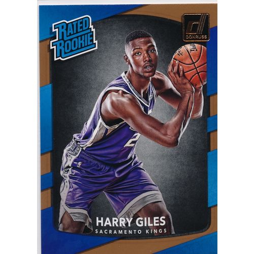 2017-18 Donruss Rated Rookie 181 Harry Giles RC Sacramento Kings
