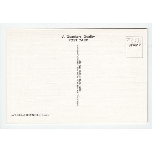 Bank Street Braintree Essex Modern Postcard