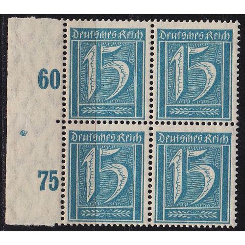 GERMANY REICH [1921] MiNr 0160 ( **/mnh ) [01] 4er