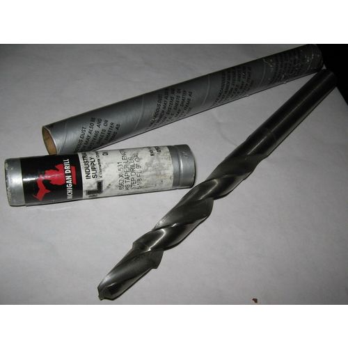 Michigan Drill, .6562” x .531” Step Drill, NOS