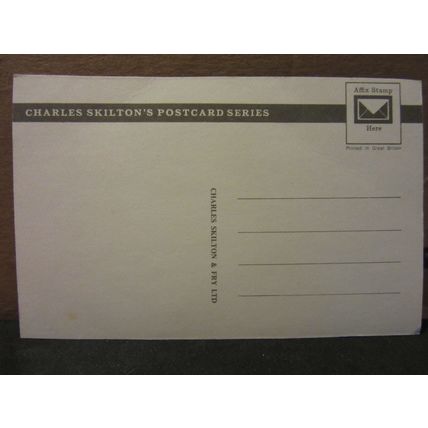 QUEEN ELIZABETH ll Silver Jubilee 1977 unused vintage postcard by Skilton =