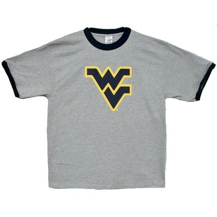 West Virginia Mountaineer's Light Grey Tee-Shirt