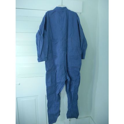 Industrial Coveralls by Workwear Men's 52 R Blue USA Metal Fasteners
