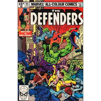 Defenders (1972) #86 Marvel Comics Dr Strange Hellcat HULK Black Panther