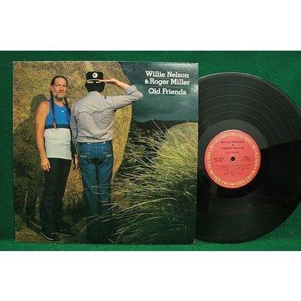 Willie Nelson & Roger Miller - Old Friends - WPC 38013 - NM