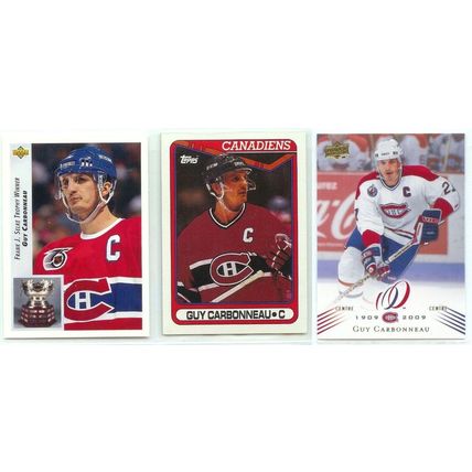 Guy Carbonneau 8x card lot