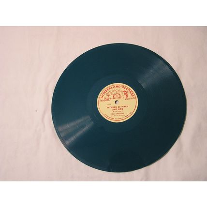 Gerry Beitzel/Sally Sweetland Green Vinyl 78 and Picture Sleeve-CINDERELLA/WYNE