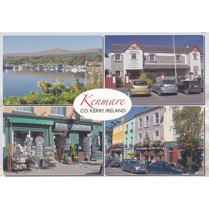 Foleys Craft Shop at Kenmare County Kerry Irish Postcard