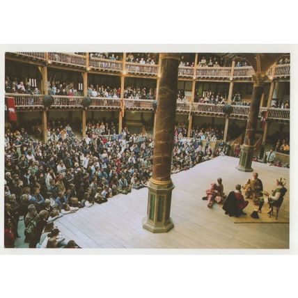 Richard II Act One Scene 4 Shakespeare Play Bankside London Postcard