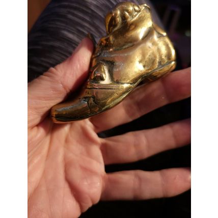 Brass/brass Effect Boot
