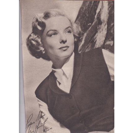 Diana Lynn - Picture Show, Sept 9 1950. Gene Kelly, Douglas Fairbanks