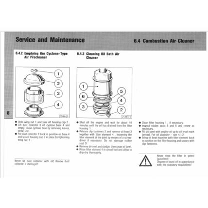 KHD Deutz FL1011 Operation Manual 1990 02975190 PDF