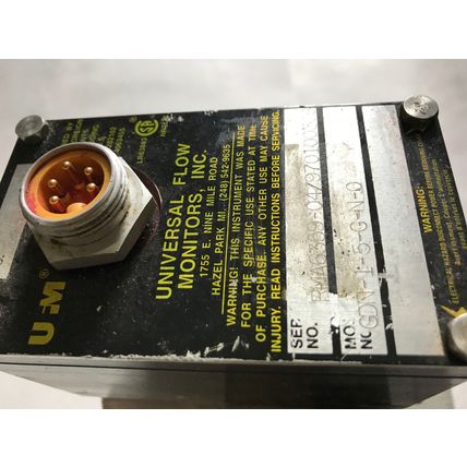 UFM GDN-1-5-G-S-O UNIVERSAL FLOW MONITOR B-H NO 1,GDN-1-5-G-S-O 75V 9-NGT,EO