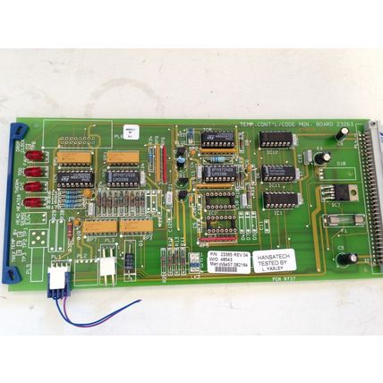 HANSATECH 23263 PRINTER CIRCUIT BOARD 23365 REV 04 ,TEMP CONT L/CODE 23263,FI