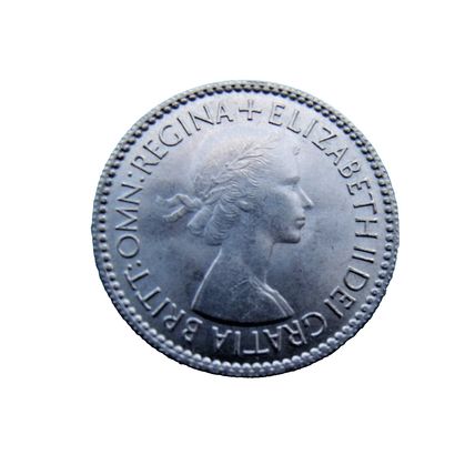 1953 UK Eliz II Sixpence BU Condition Coronation year