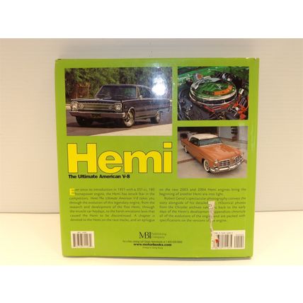 Hemi The Ultimate American V-8 Robert Genat Hardcover