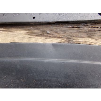 1946 47 48 Plymouth P15 Front Bumper Filler OEM 2 pcs