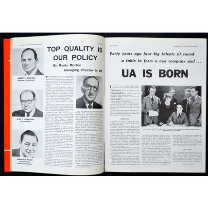 KINE WEEKLY 1959 Brigitte Bardot, United Artists UK MAGAZINE