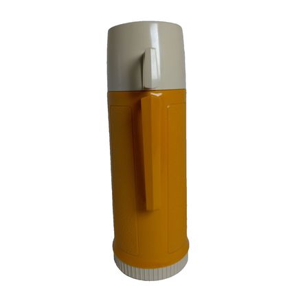 Thermos King Seeley Vacuum Bottle Mustard Filler 22F Stopper 722 Cup 22A63 - VTG