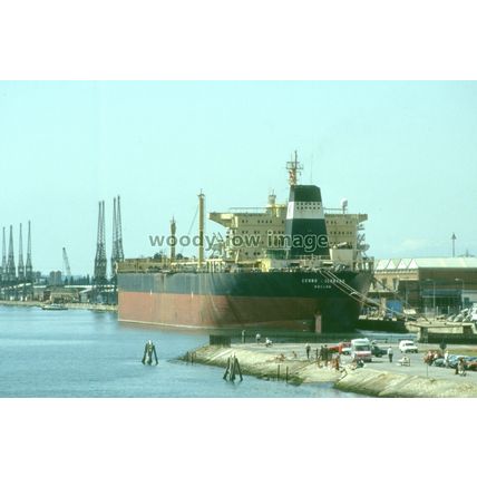 SLCB0504 - Brazilian Oil Tanker - Cerro Colorado , built 1978 - Colour Slide