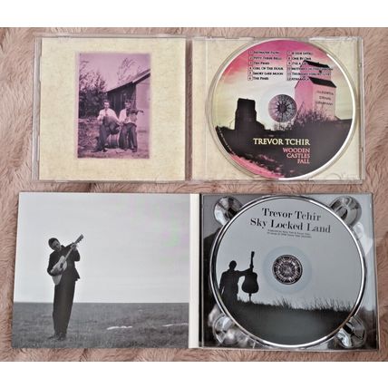 2 x TREVOR TCHIR CDs - Wooden Castles Fall & Sky Locked Land