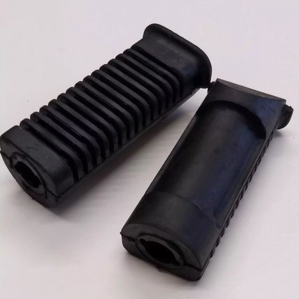 Pair of Rider Footrest Rubbers Triumph T140 1979 to 1982 F17256 F17259