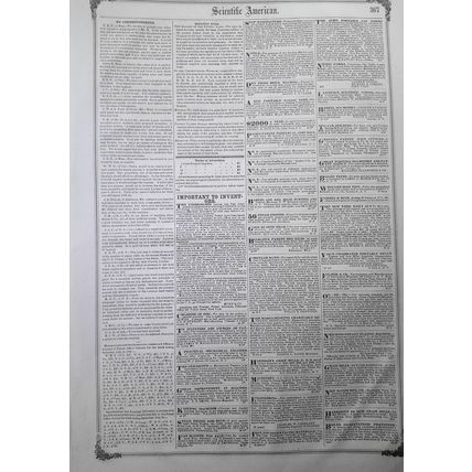 Scientific American, July 26, 1856. Ballooning; Railroad & Steamboats accidents