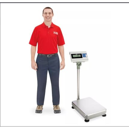 Uline Industrial Platform Scale H-670- 330 lbs (Brand New)