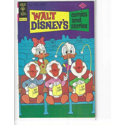 Walt Disney's Comics and Stories, Vol 37 No 5, 1977 Gold Key Comic, Mid Grade