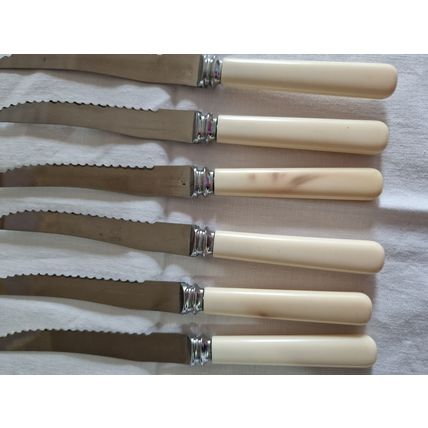 Vintage 6 Steak Knives