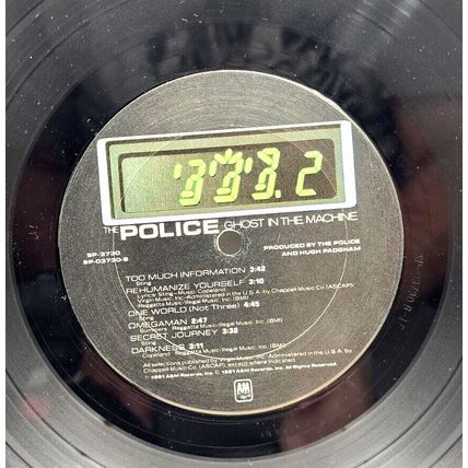 The Police Ghost In The Machine 1981 LP Vinyl Record Album Vintage (P2)