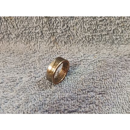 1989 Washington Quarters, Handmade Coin Ring, Size 6