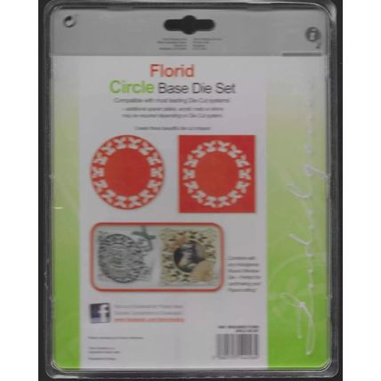 Tonic Studios. Florid Circle Die Set. Die Cutting Cardmaking Scrapbooking Crafts
