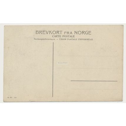 Norway Hammerfest early 20th C. unused RPPC Gunder Hagen 721