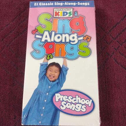 Cedarmont Kids 21 Classic Sing-Along Songs 1997 Brand New Sealed VHS Tape