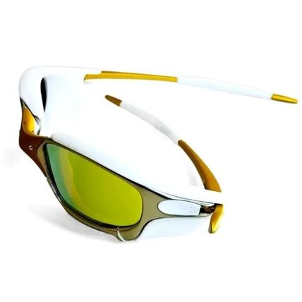 HCS X-Metal Juliet 24k Gold kit White sunglasses