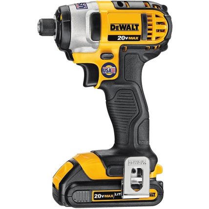 DEWALT 20V MAX Cordless Drill and Impact Driver, Power Tool Combo Kit with 2 Bat