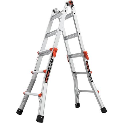 Little Giant Ladder Systems, Velocity, M13, 13 Ft, Multi-Position Ladder, Alumin