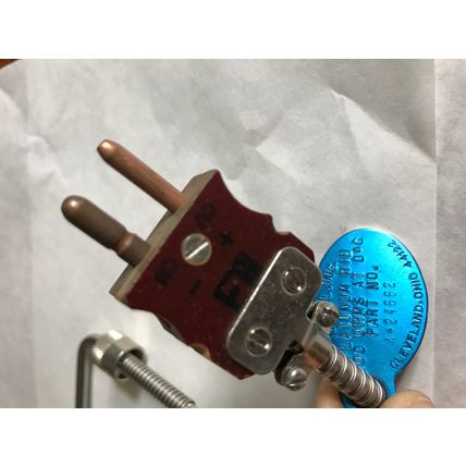 NEW NORAL A-24662, A-13002-2 Thermocouple PLATINUM RTD 100 OHMS AT 0C,EQ