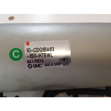 SMC 10-CDG1BA63-150-H7BWL PNEUMATIC ACTUATOR, 1/4" NPT,JS63-18-150,AO