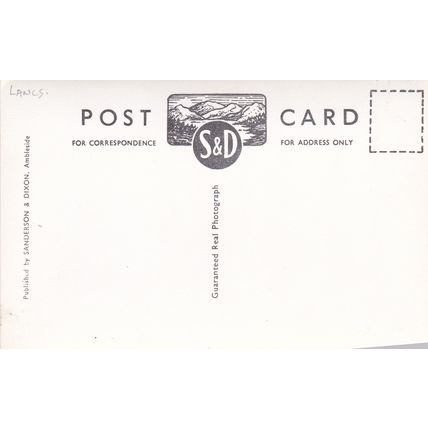 ED 238 HAWKSHEAD -THE MINSTRELS GALLERY TEA ROOMS INTERIOR. RP POSTCARD