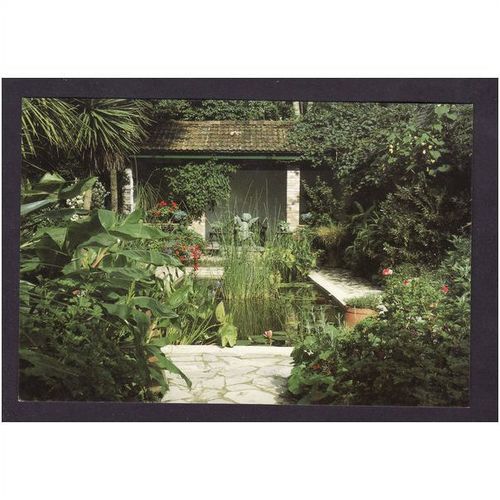 THE LOST GARDENS OF HELIGAN - THE ITALIAN GARDEN - NICE COLOURED PHOTO UNUSED