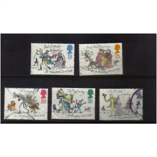 1993 GB CHRISTMAS SET F/U SG 1790-1794