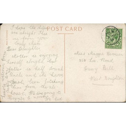 Antique Greetings Postcard 1914 - Joyous Be Your Birthday - 5241